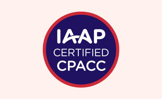 IAAP certificate