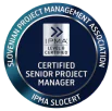 Award logo Project manager certification